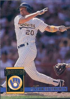#261 Kevin Seitzer - Milwaukee Brewers - 1994 Donruss Baseball