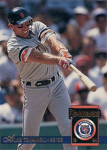 #280 Alan Trammell - Detroit Tigers - 1994 Donruss Baseball