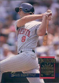 #281 David McCarty - Minnesota Twins - 1994 Donruss Baseball