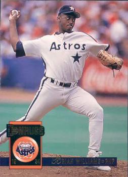 #284 Brian Williams - Houston Astros - 1994 Donruss Baseball