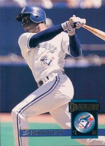 #285 Devon White - Toronto Blue Jays - 1994 Donruss Baseball