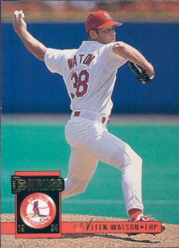 #289 Allen Watson - St. Louis Cardinals - 1994 Donruss Baseball
