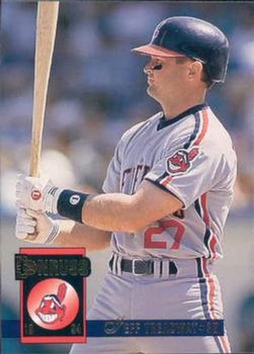 #295 Jeff Treadway - Cleveland Indians - 1994 Donruss Baseball