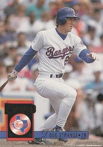 #302 Doug Strange - Texas Rangers - 1994 Donruss Baseball