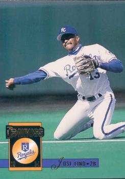 #306 Jose Lind - Kansas City Royals - 1994 Donruss Baseball