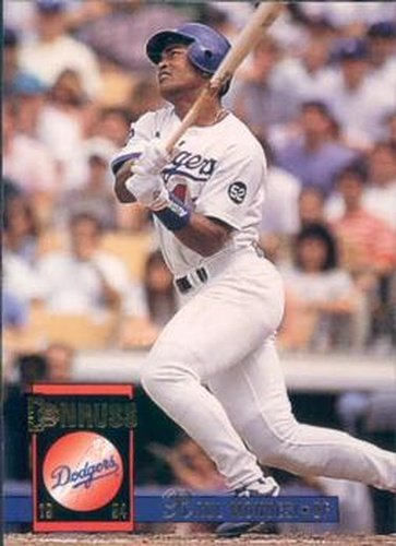 #313 Raul Mondesi - Los Angeles Dodgers - 1994 Donruss Baseball