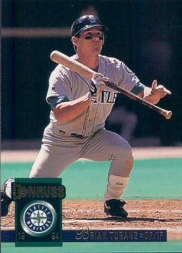 #314 Brian Turang - Seattle Mariners - 1994 Donruss Baseball