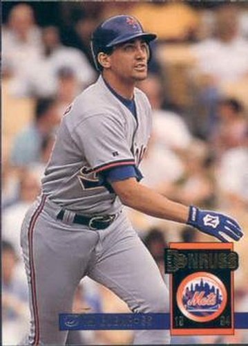 #316 Tim Bogar - New York Mets - 1994 Donruss Baseball