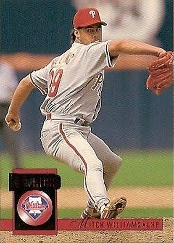 #319 Mitch Williams - Philadelphia Phillies - 1994 Donruss Baseball