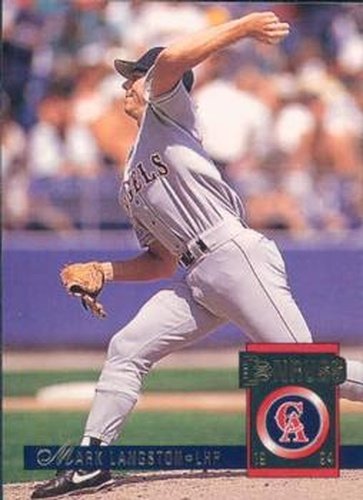 #31 Mark Langston - California Angels - 1994 Donruss Baseball