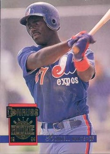 #320 Rondell White - Montreal Expos - 1994 Donruss Baseball