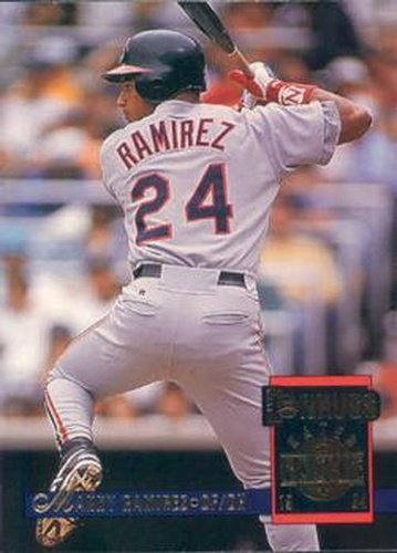 #322 Manny Ramirez - Cleveland Indians - 1994 Donruss Baseball