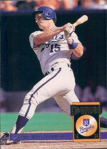 #324 Mike Macfarlane - Kansas City Royals - 1994 Donruss Baseball