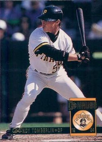 #329 Andy Tomberlin - Pittsburgh Pirates - 1994 Donruss Baseball