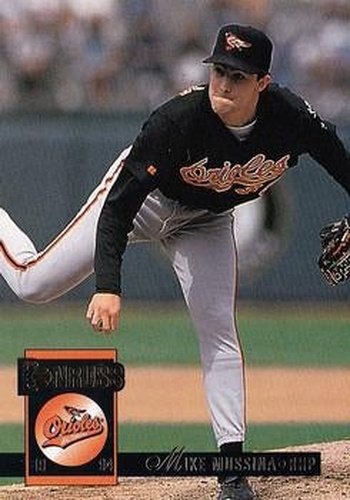 #331 Mike Mussina - Baltimore Orioles - 1994 Donruss Baseball