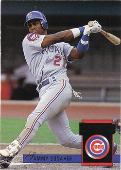 #337 Sammy Sosa - Chicago Cubs - 1994 Donruss Baseball