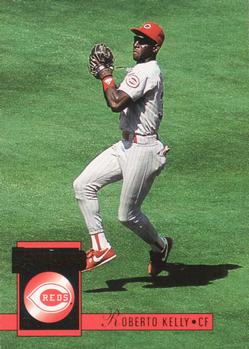 #344 Roberto Kelly - Cincinnati Reds - 1994 Donruss Baseball