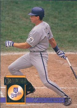 #345 Wally Joyner - Kansas City Royals - 1994 Donruss Baseball