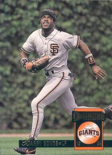 #349 Barry Bonds - San Francisco Giants - 1994 Donruss Baseball
