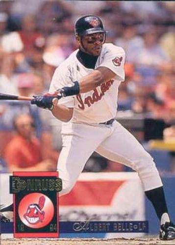 #351 Albert Belle - Cleveland Indians - 1994 Donruss Baseball