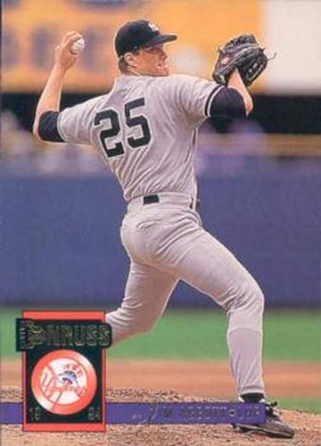 #357 Jim Abbott - New York Yankees - 1994 Donruss Baseball