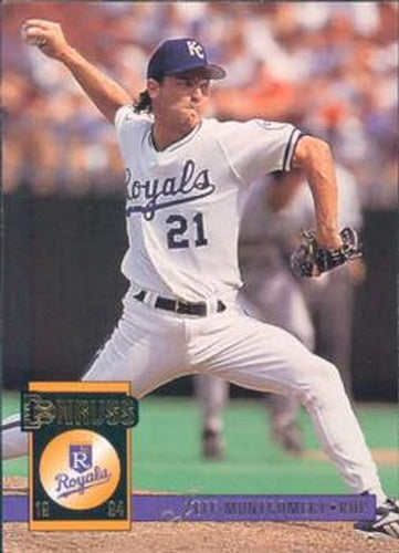 #362 Jeff Montgomery - Kansas City Royals - 1994 Donruss Baseball