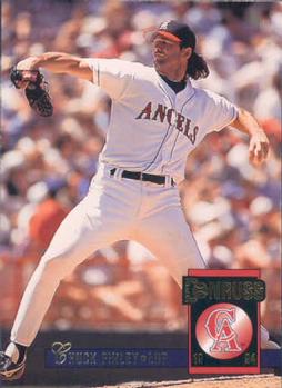 #363 Chuck Finley - California Angels - 1994 Donruss Baseball