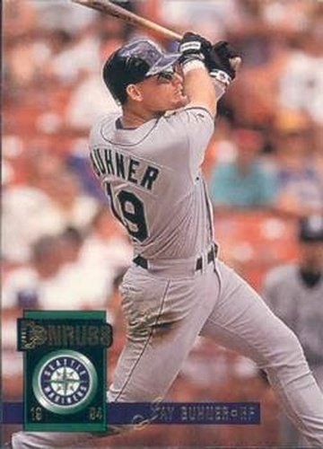 #369 Jay Buhner - Seattle Mariners - 1994 Donruss Baseball