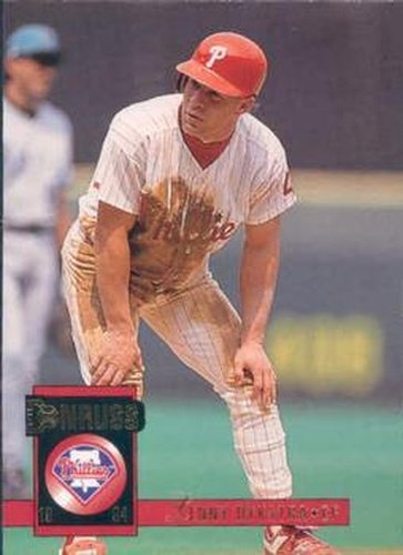 #373 Lenny Dykstra - Philadelphia Phillies - 1994 Donruss Baseball