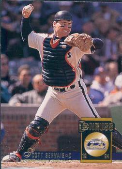 #381 Scott Servais - Houston Astros - 1994 Donruss Baseball