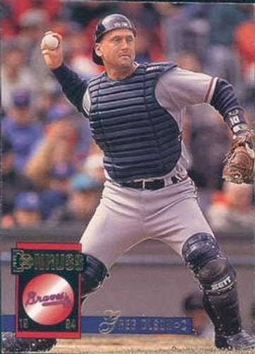 #382 Greg Olson - Atlanta Braves - 1994 Donruss Baseball