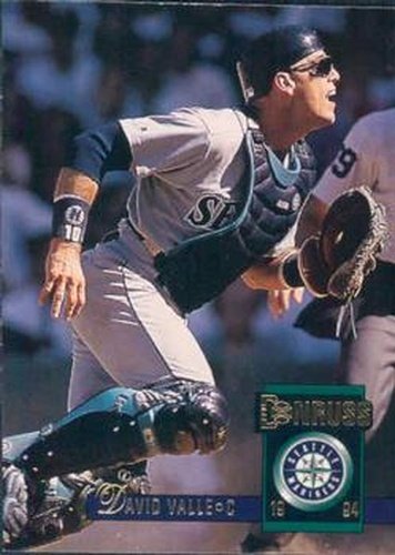 #385 Dave Valle - Seattle Mariners - 1994 Donruss Baseball