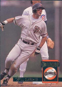#38 Will Clark - San Francisco Giants - 1994 Donruss Baseball