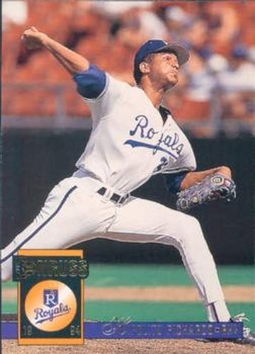 #391 Hipolito Pichardo - Kansas City Royals - 1994 Donruss Baseball