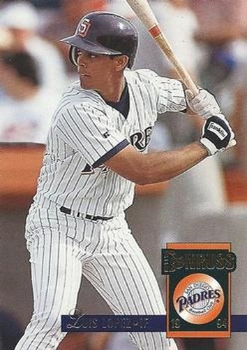 #393 Luis Lopez - San Diego Padres - 1994 Donruss Baseball