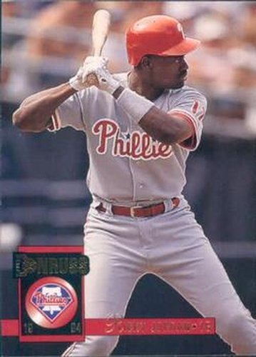 #394 Ricky Jordan - Philadelphia Phillies - 1994 Donruss Baseball