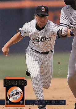 #406 Jeff Gardner - San Diego Padres - 1994 Donruss Baseball