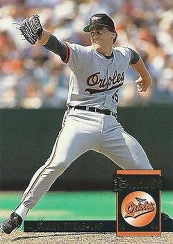 #427 Jim Poole - Baltimore Orioles - 1994 Donruss Baseball