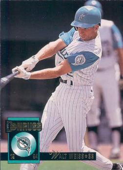 #428 Walt Weiss - Florida Marlins - 1994 Donruss Baseball