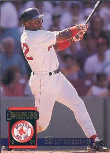 #434 Billy Hatcher - Boston Red Sox - 1994 Donruss Baseball