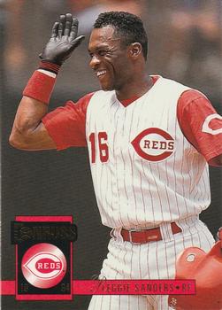 #436 Reggie Sanders - Cincinnati Reds - 1994 Donruss Baseball