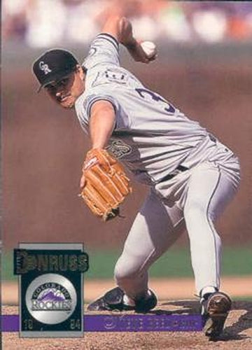 #438 Steve Reed - Colorado Rockies - 1994 Donruss Baseball