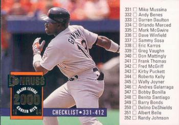 #440 Tony Gwynn - San Diego Padres - 1994 Donruss Baseball