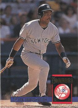 #446 Dion James - New York Yankees - 1994 Donruss Baseball