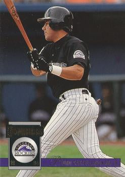 #449 Pedro Castellano - Colorado Rockies - 1994 Donruss Baseball