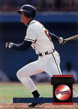 #453 Chipper Jones - Atlanta Braves - 1994 Donruss Baseball