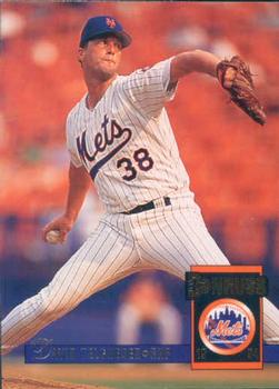 #467 Dave Telgheder - New York Mets - 1994 Donruss Baseball