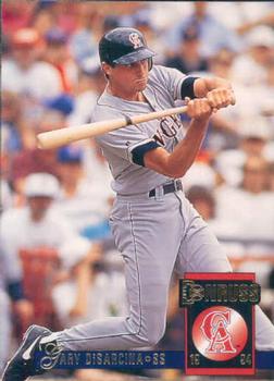 #478 Gary DiSarcina - California Angels - 1994 Donruss Baseball