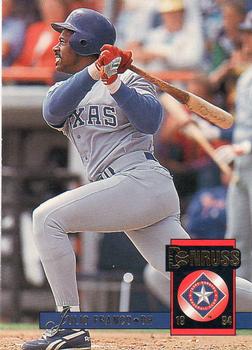 #481 Julio Franco - Texas Rangers - 1994 Donruss Baseball