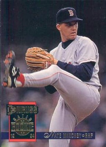 #484 Nate Minchey - Boston Red Sox - 1994 Donruss Baseball